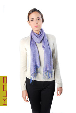 Шарф D100121P0500XXC0018 JACQUELIN (70% бэби альпака, 30% шелк), 30х180 см