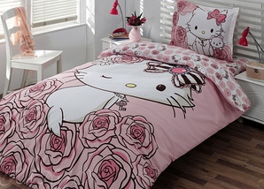Детское постельное белье Hello Kitty, модель vs026-15