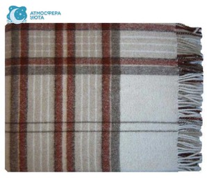 Плед INCALPACA, Перу, (55% шерсть альпака, 45% шерсть мериноса) PP-165, 170х220 см